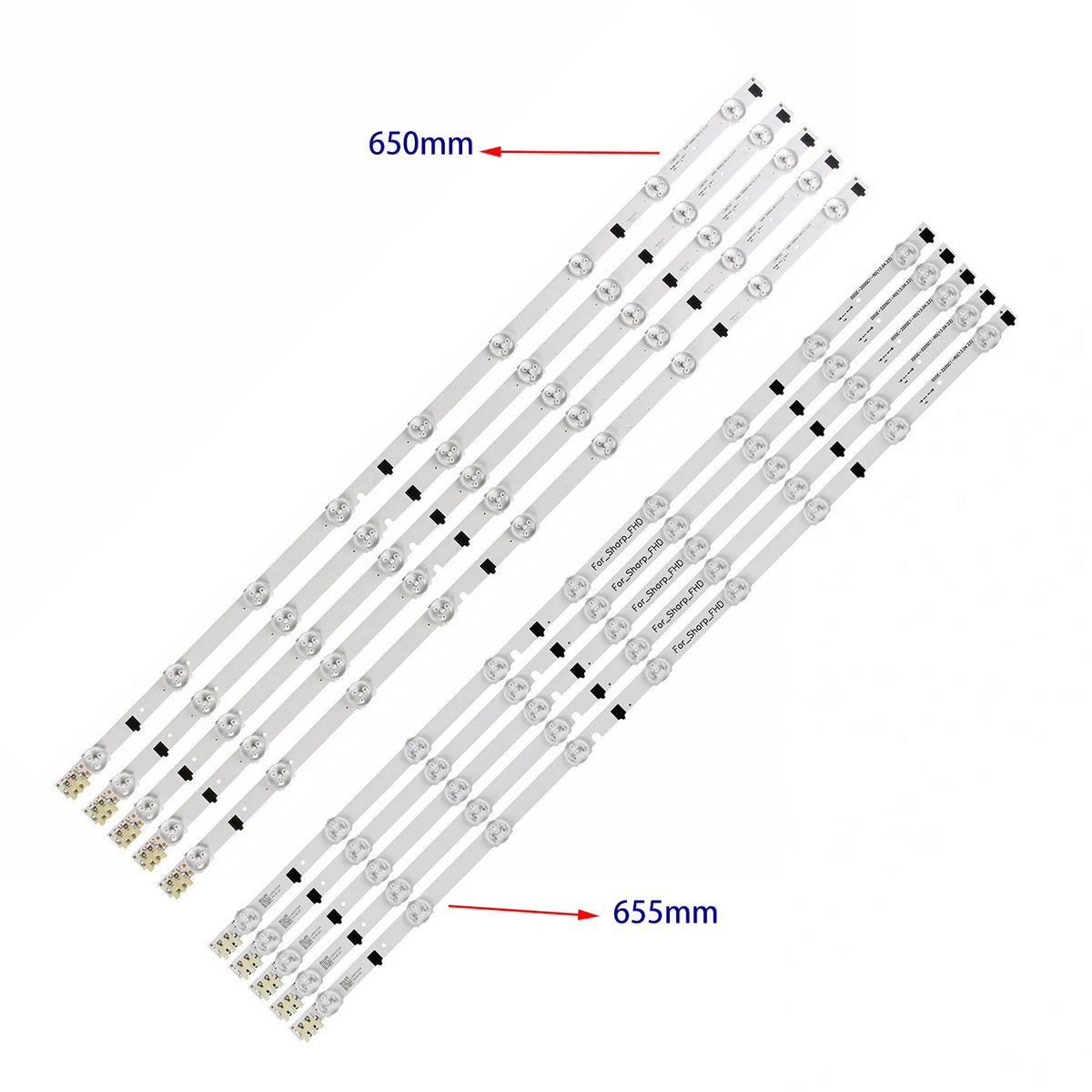 LED Backlight Strip for 25pcs/5set LED Backlight strip FOR Samsung UE32F5000 UA32F4088AR CY-HF320AGEV3H