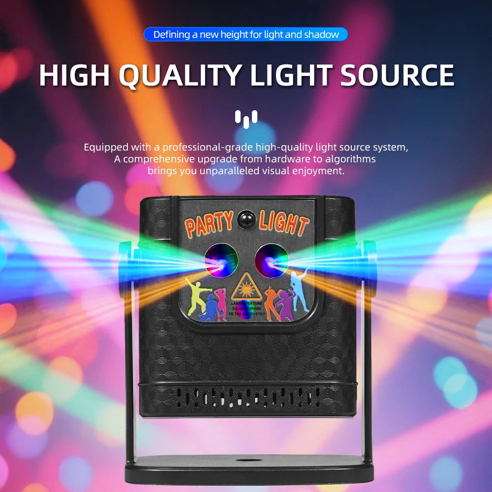 Mini 60 Patterns Projector Party Effect Lights DJ Disco Holi