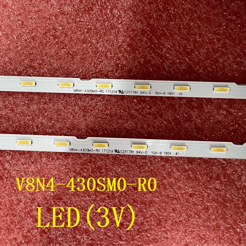 LED Backlight Strip for Samsung UE43NU7455U UE43RU7410 UE43RU7410U UE43RU7025K UE43RU7400 UE43RU7402U