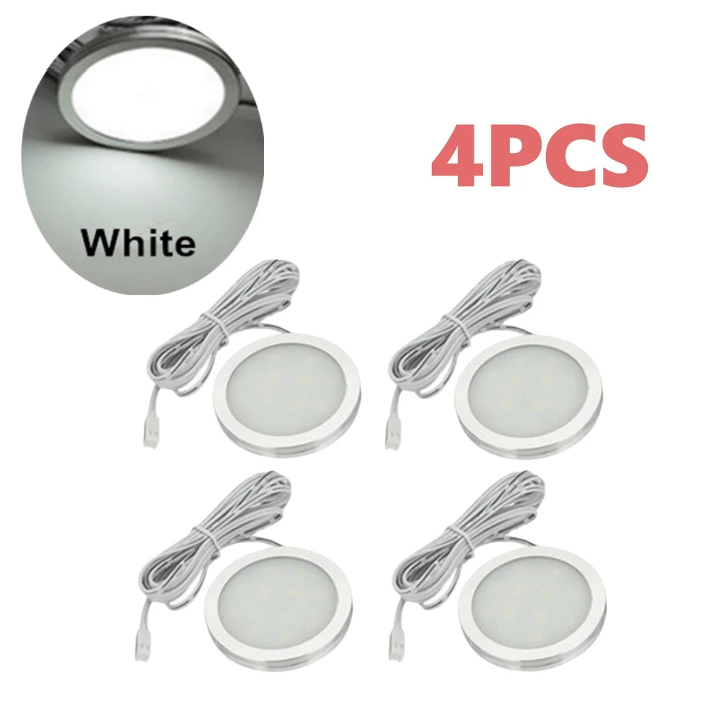 4PCS Interior RV Light Camper Lighting Caravan 220v LED Indoor Light White LED Reading Light Car Ceiling Lighting for Camper