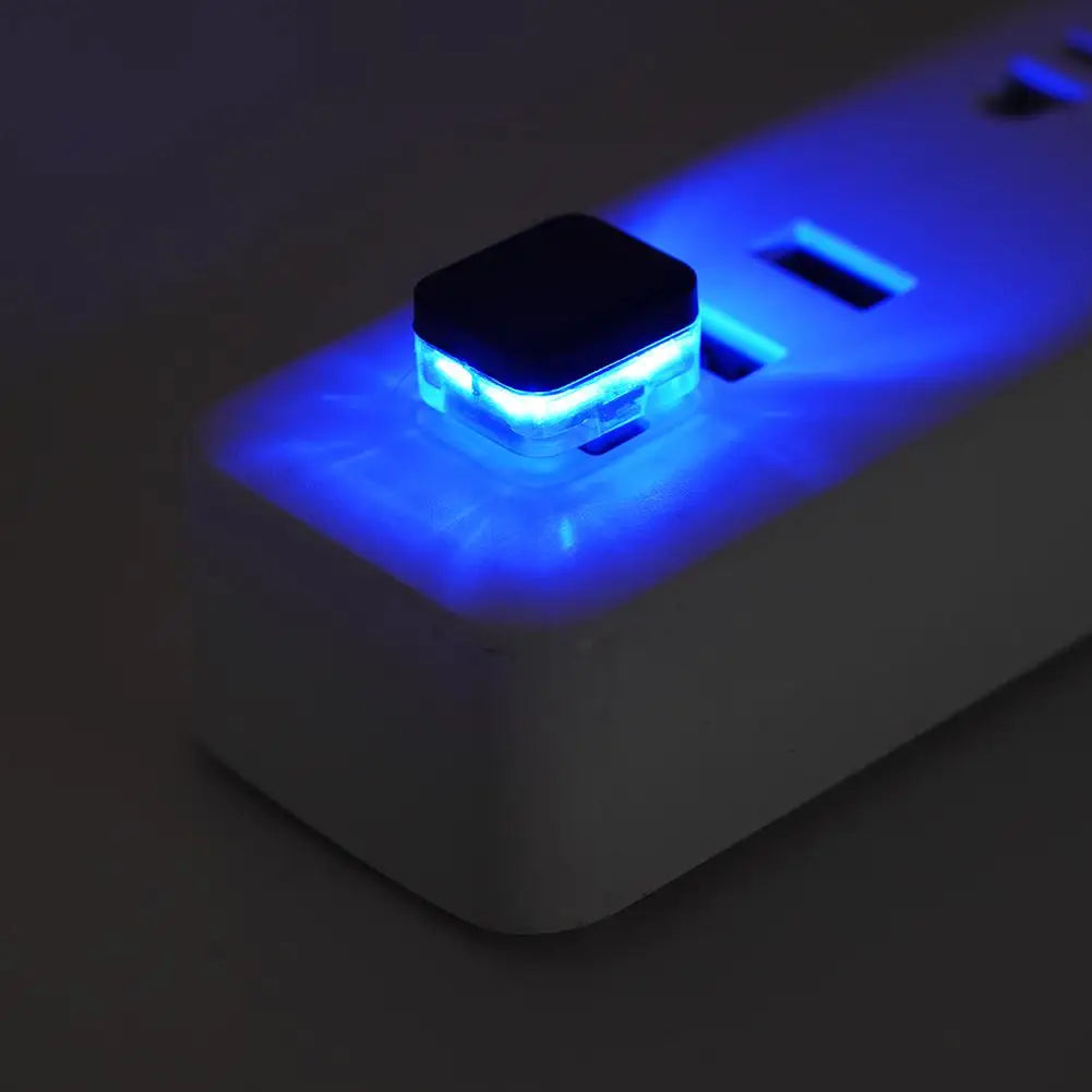 New Universal USB Car Interior Ambient Atmosphere Light LED 
