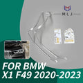 Angel Eyes DRL Light Guide Tube PCB Board For BMW X1 F49 2020-2023 Headlight Daytime Running Light Source