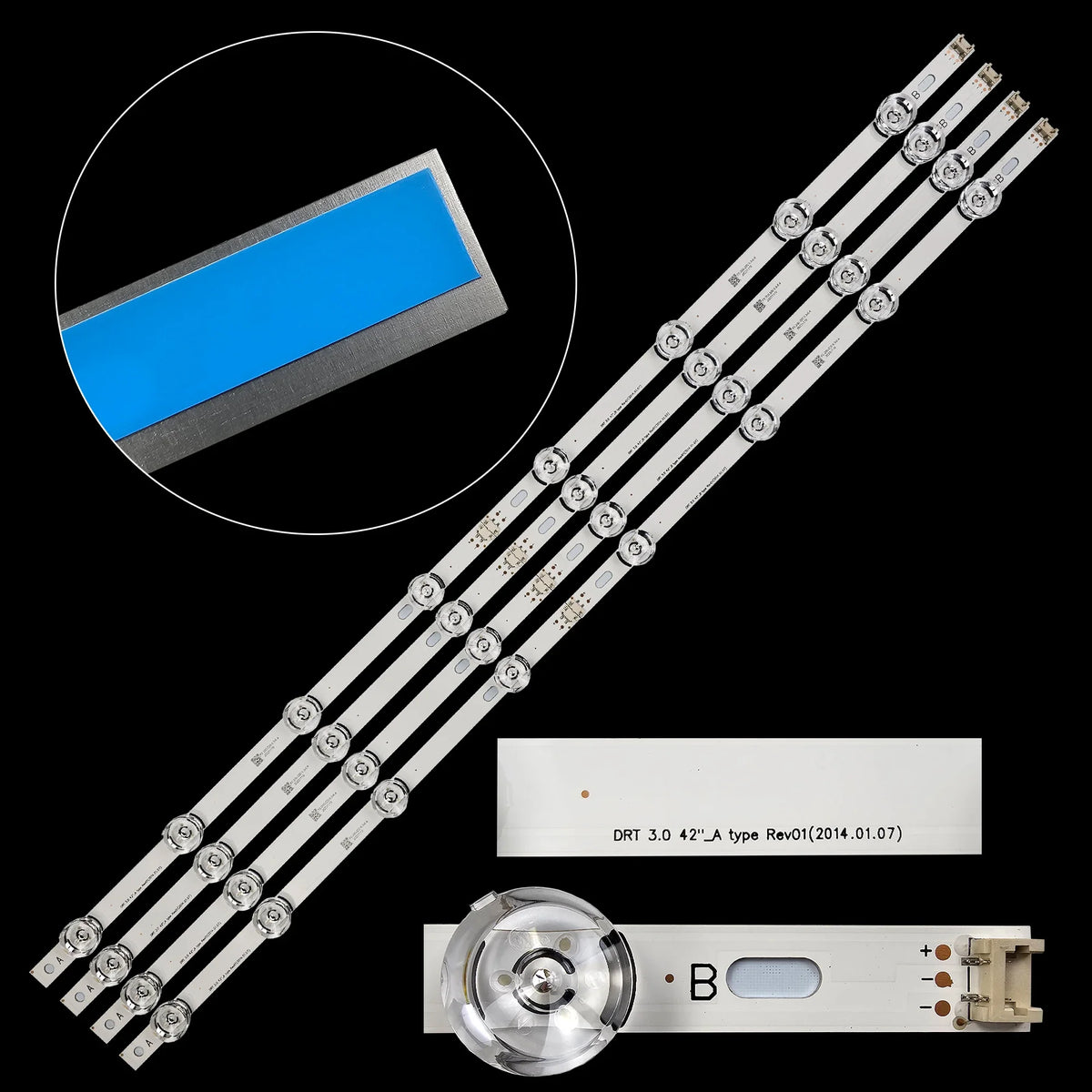 LED Backlight Strip for 42LB585U 42LB585V 42LB6200 42LB6500 42LF6500 42LF580V 42LF652V 6916L-1709C 6916L-1710C