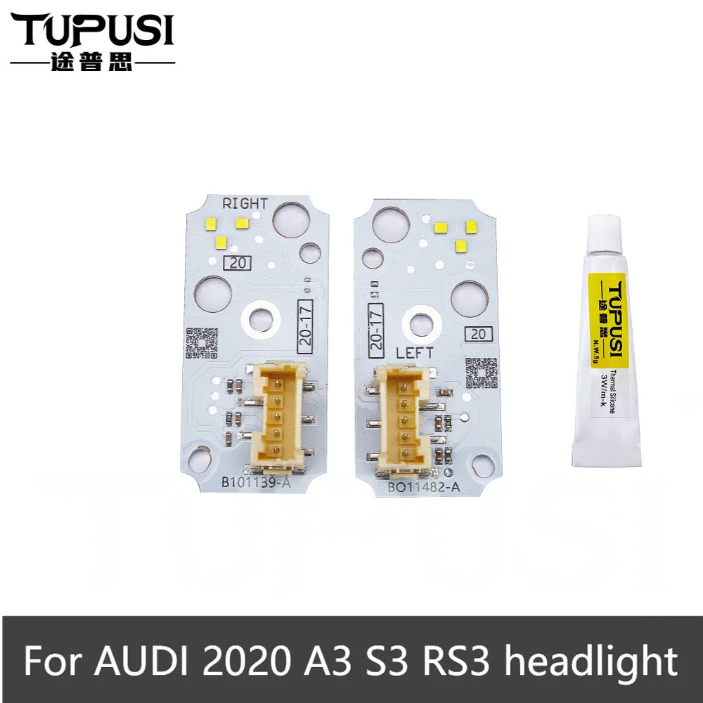 Angel Eyes Yellow For Audi Car 2017-2020 A3 S3 RS3 Daytime Running Lights LED Light DRL Module LED Circuit