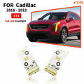 DRL LED Boards Daylight 10000061255-02 For Cadillac XT4 18-23 Full LED Headlight Daytime Running Light Turn