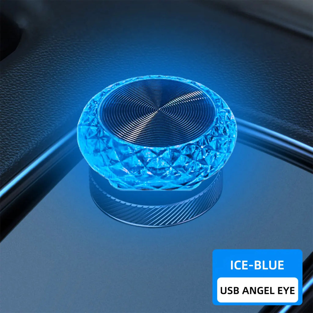 Mini USB LED Car Light Portable Plug Play Ambient Light Auto Interior Environment Lamp Decorative Atmosphere Light PC Light
