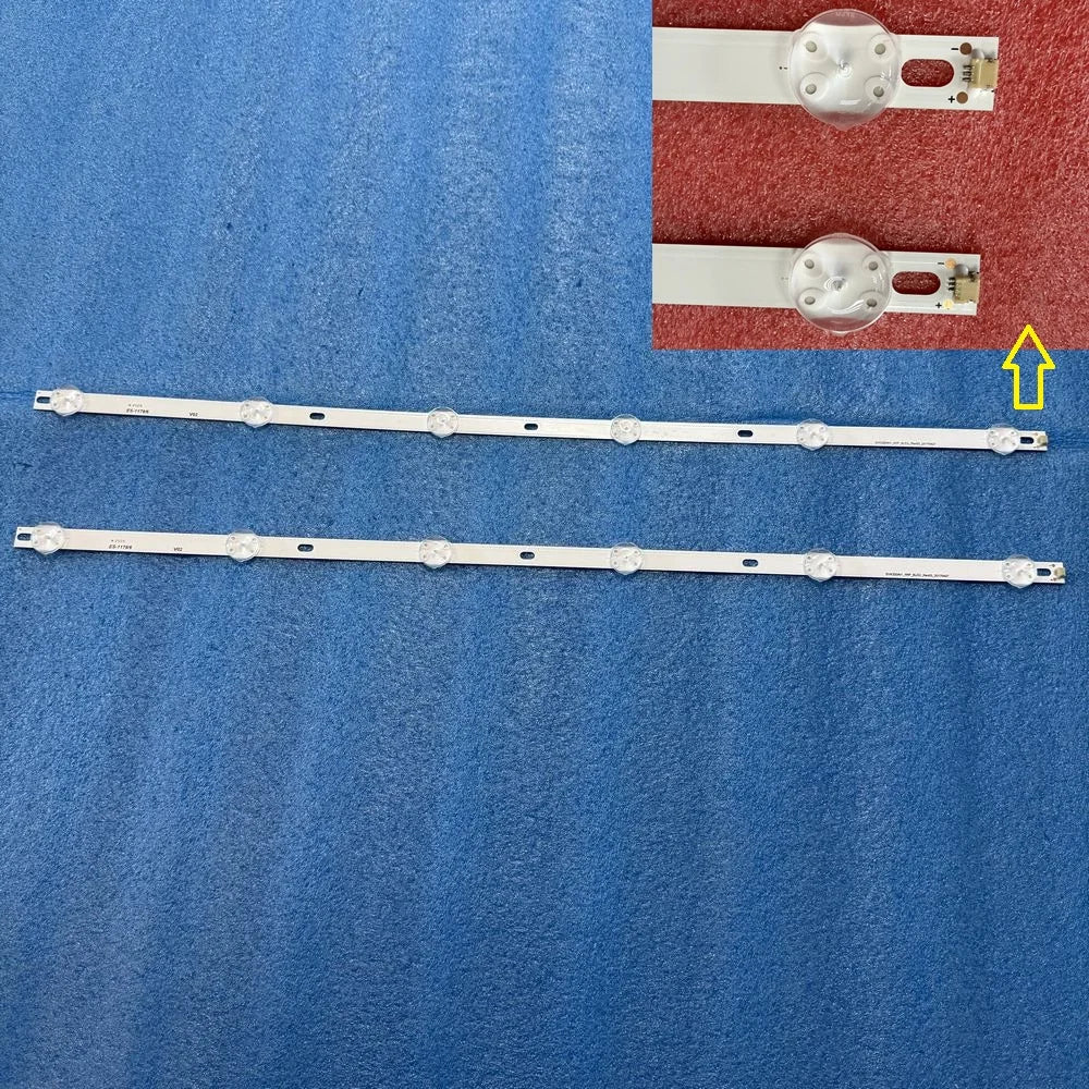 LED Backlight Strip for 2pcs set LED backlight strip bar For 32"TV 32PHS4012I2 SVK320A11 WICOP 6LED REV03