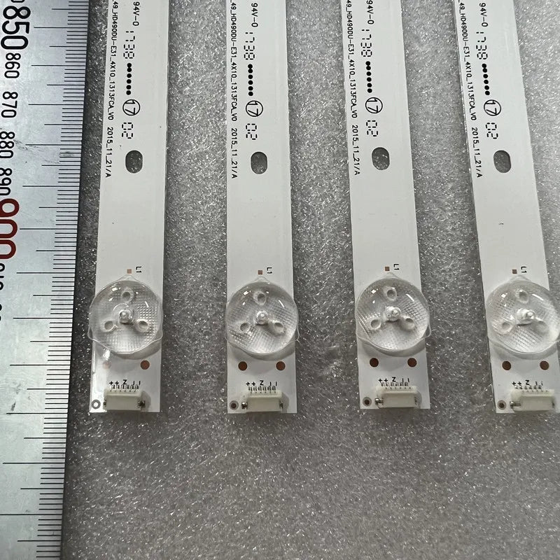 LED Backlight Strip for10LED For H49MEC3030 HD490DU-EU31 H49MEC3050 H49M3000 LED49K300U NS-49DR420NA8