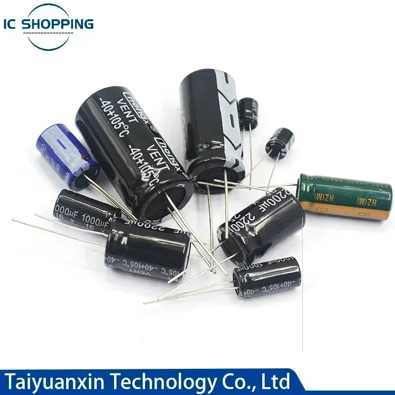 100V 160V 200V 250V 400V 450V Aluminum Electrolytic Capacito