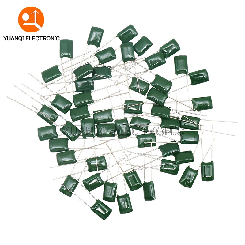 50PCS 100V Polyester Film Capacitor 330PF 470PF 560PF 102 22