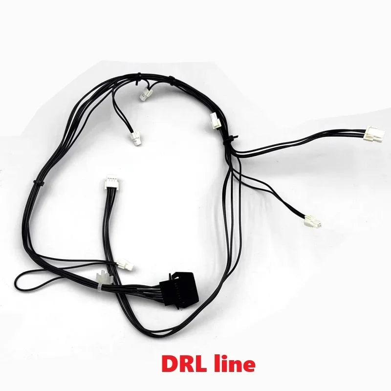 Headlight Wiring Harness Internal Plug Wire Route DRL wire with or Non Night Vision 2013-15 for
