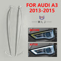 Angel Eyes LED DRL Light Guide Acrylic Tube Strips Daytime Running Light Replacement Headlamp for Audi A3