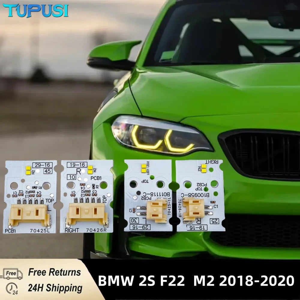 Angel Eye DRL LED Board 63117494851 63117494852 Daytime Running Light Repair for BMW F22 F87 M2