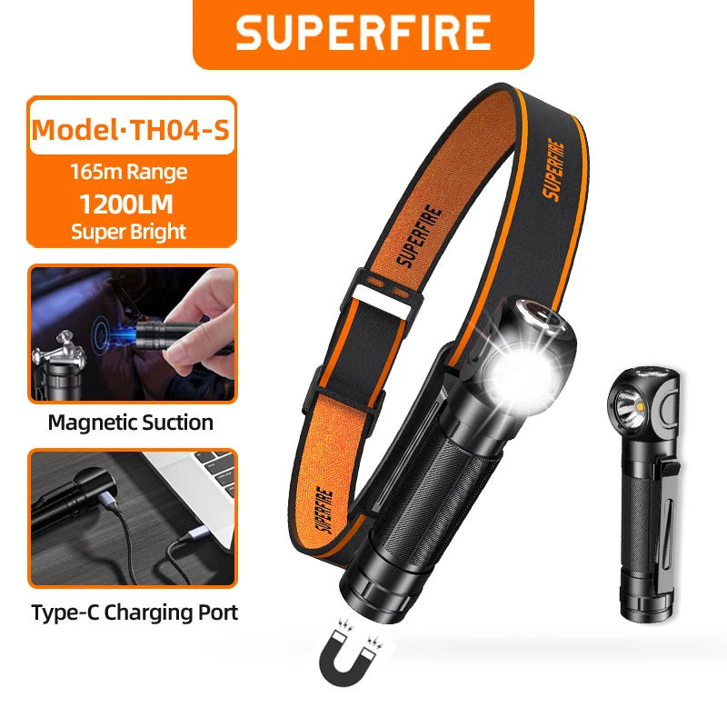 2026 Headlamp Super Bright 1200lm Upgraded version Headlight