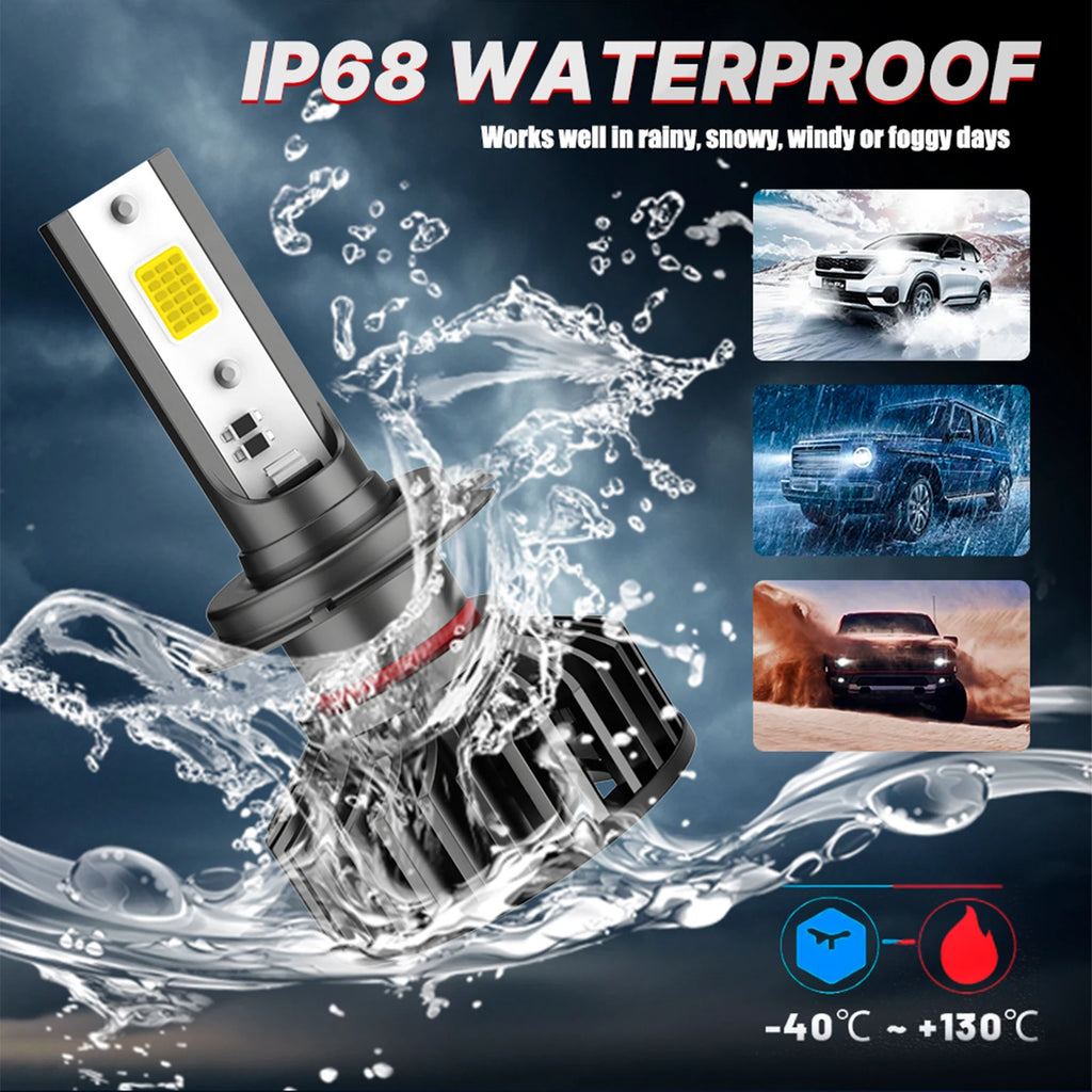 Bullvision H4 H7 H11 LED Headlights Canbus H8 H9 9005 HB3 90