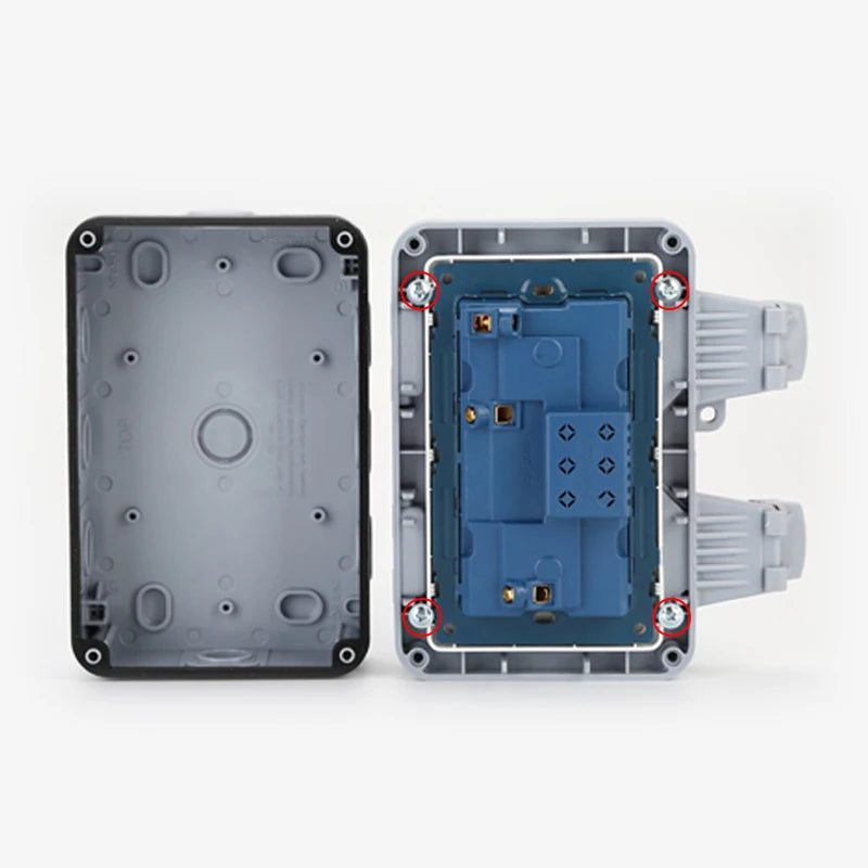 International Universal IP66 USB Wall Outdoor Waterproof Swi