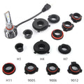 2Pcs Car LED Headlight Bulb Base Adapter Socket Holder 9006-