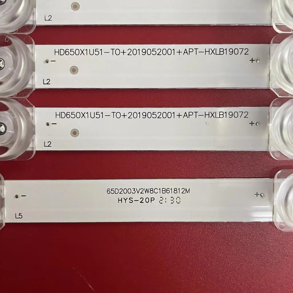 LED Backlight Strip 8 Lamp For Hisense 65A6G HZ65A56E HZ65E3