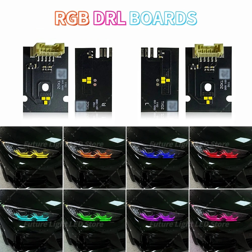 DRL Modules Multicolor Plug and Play For BMW M3 M4 G80 G82 4 Series G22 G23 G26 21-24 APP Control Daytime