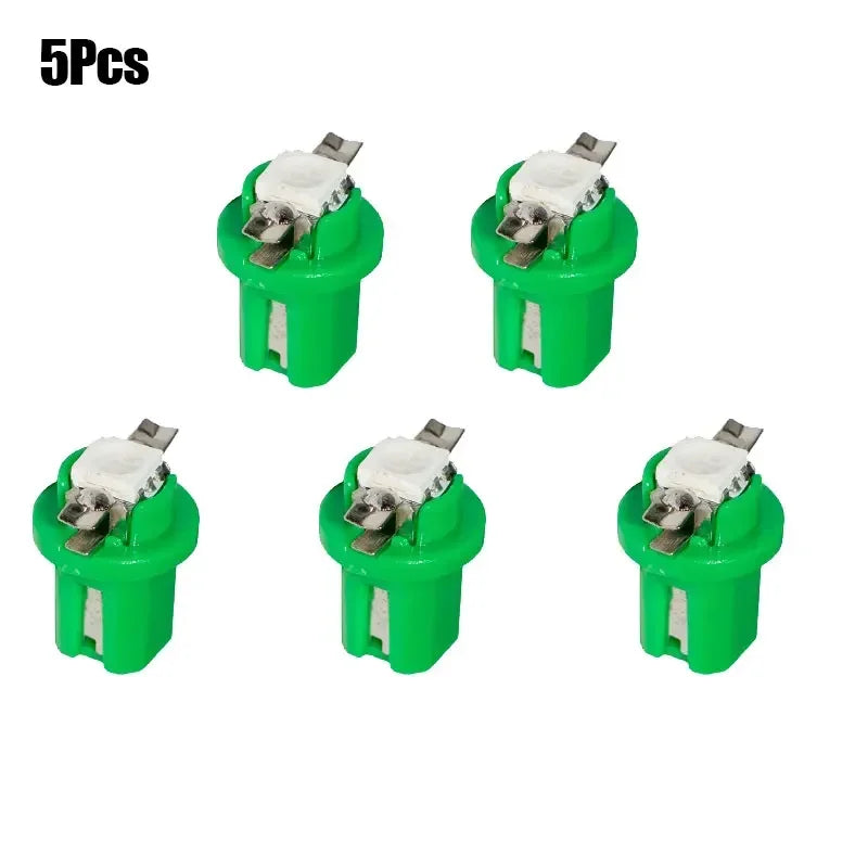 5/10Pcs 12V T5 LED Car Instrument Panels Bulbs High-quality Universal Instrument Panel Light Side Lamp Auto Interior Accessories