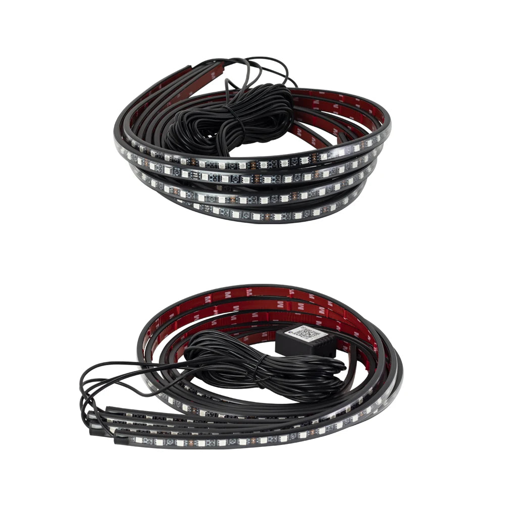 Car Charssis Flexible LED Strip Light LED Underbody Remote /