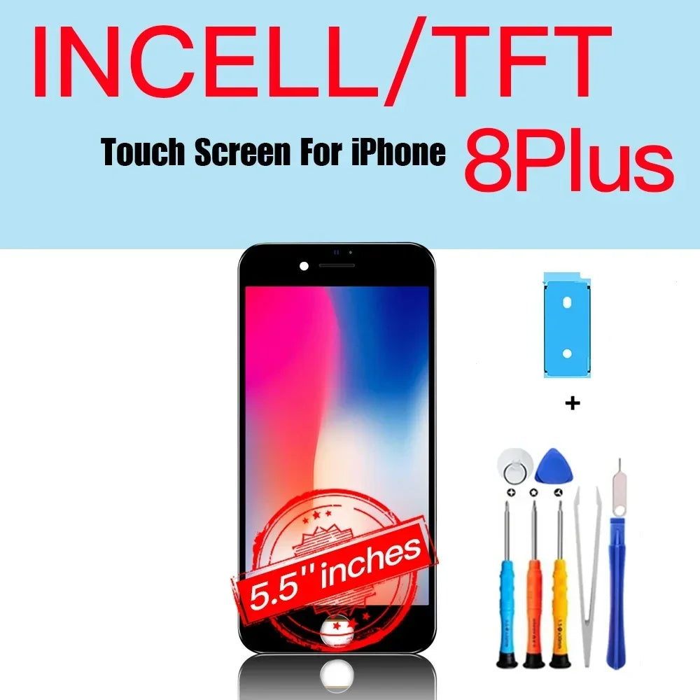 PINZHNEG High Quality Screen LCD OEM For iPhone SE 2020 8 PLUS 6 6S 7 Plus Display Incell Replacement Screen 10 Years Warranty