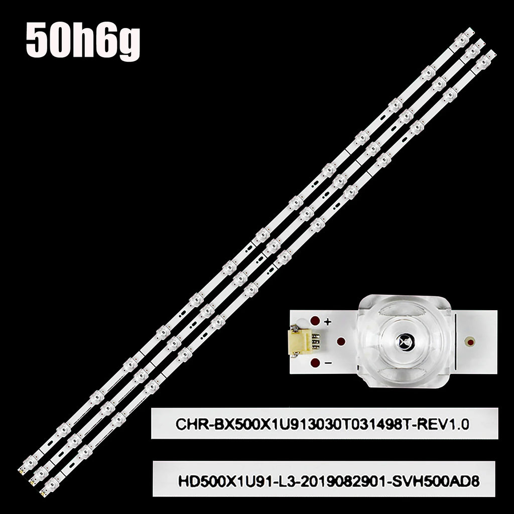 LED Backlight Strip for 50R6E3 50R6080G 50A7100F CV500U2-T01 50A6100FS 50H6500G HZ50A55E 50H6570F HZ50A57E