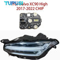 Angel Eye for Volvo XC90 LED 2017-2022 New White Light DRL Chip Ballast Daytime Running Light Board Headlight