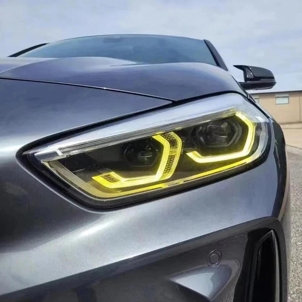 LED Headlight Daylight Led Modules For BMW F40 F44 Gran Coupé 218i M235iX CSL Yellow Ice Blue Red