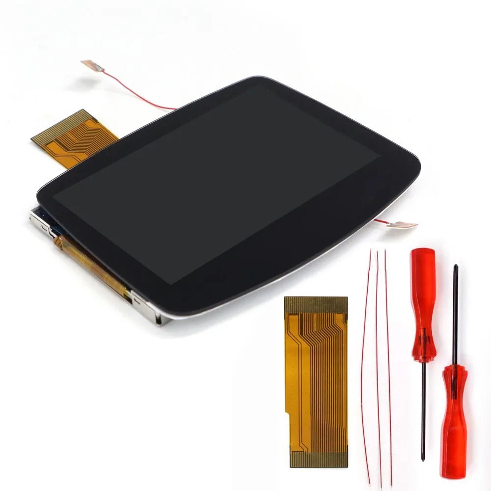 HISPEEDIDO Multi Color Laminated V5 HD 720x480 Drop-in Screen For GBA V5 IPS LCD Kits Screen Replacement Desaturation OSD FRM