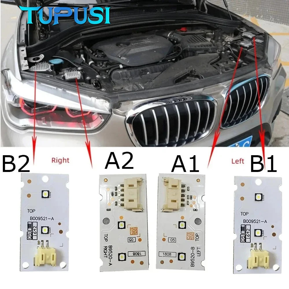 Angel Eye DRL Board for BMW 2017 2018 2019 X1 F48 LED Headlight Running Light Module 63117428791 for BMW F48