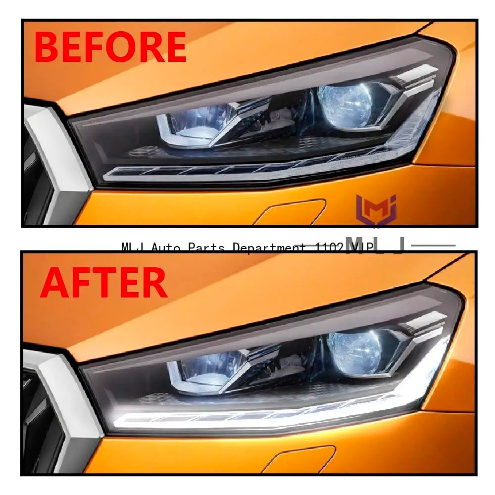 LED Headlight DRL Module Control Unit Daytime Running Lights Car Accessories OE B342998-E B343003-E for Skoda